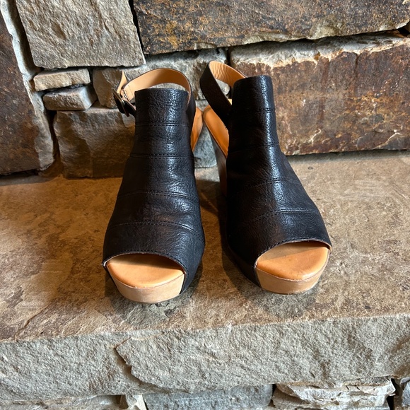 Kork-Ease wedge sandals/booties/fall boots - Picture 4 of 8